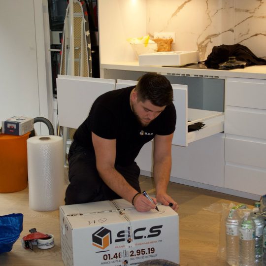 Déménagement - estimation volume m3 et tri